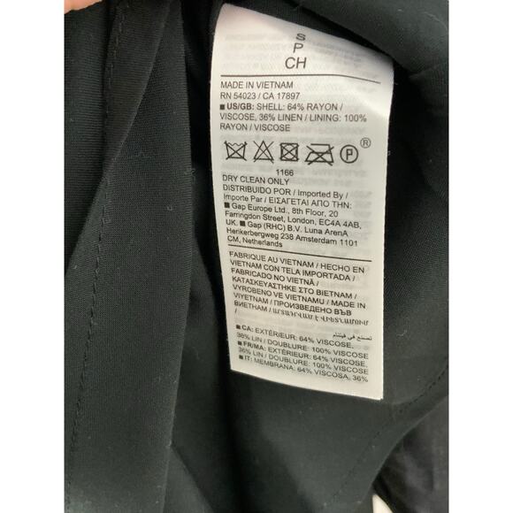 Banana Republic Black Mini Dress NWT size small - Picture 8 of 8